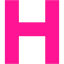 deep pink hospital 5 icon