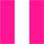 deep pink media pause icon