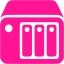 deep pink nas icon