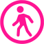 deep pink public icon