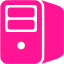 deep pink server icon