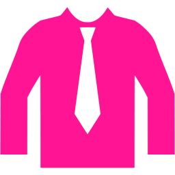 Deep pink shirt icon - Free deep pink clothes icons