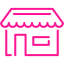 deep pink store icon