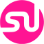 deep pink stumbleupon 7 icon