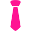 deep pink tie icon