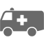 dim gray ambulance 4 icon