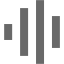 dim gray audio spectrum icon