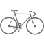 dim gray bike icon