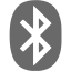 dim gray bluetooth icon