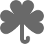 dim gray clover 3 icon