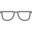 dim gray glasses 2 icon