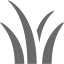 dim gray grass icon