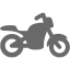 dim gray motorcycle icon