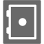 dim gray safe icon