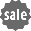 dim gray sale icon