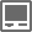 dim gray self service kiosk icon