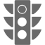 dim gray semaphore 3 icon