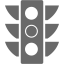 dim gray semaphore icon