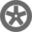 dim gray wheel 3 icon