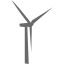 dim gray windmill icon