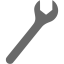 dim gray wrench 4 icon