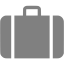 gray baggage icon