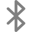 gray bluetooth 2 icon