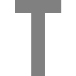 Transparent Letter T