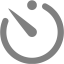 gray timer icon