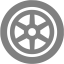 gray wheel icon