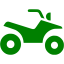 green 4 wheeler icon