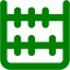 green abacus icon