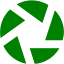 green aperture icon