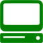 green computer icon