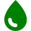 green droplet icon