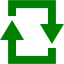 green loop square icon