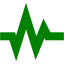 green pulse icon