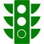 green semaphore 2 icon