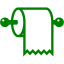 green toilet paper 2 icon