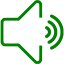 green volume up 2 icon