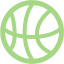 guacamole green basketball icon