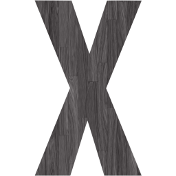 letter x icon