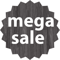 mega sale badge icon