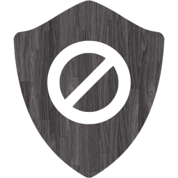 restriction shield icon