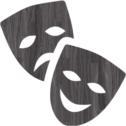 theatre masks icon