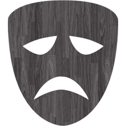 tragedy mask icon