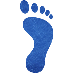 right footprint icon