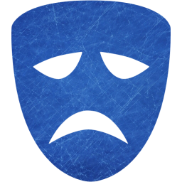 tragedy mask icon