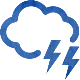 cloud lighting icon