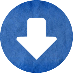 down circular icon